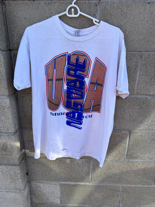 NAGWORN BBALL TEE